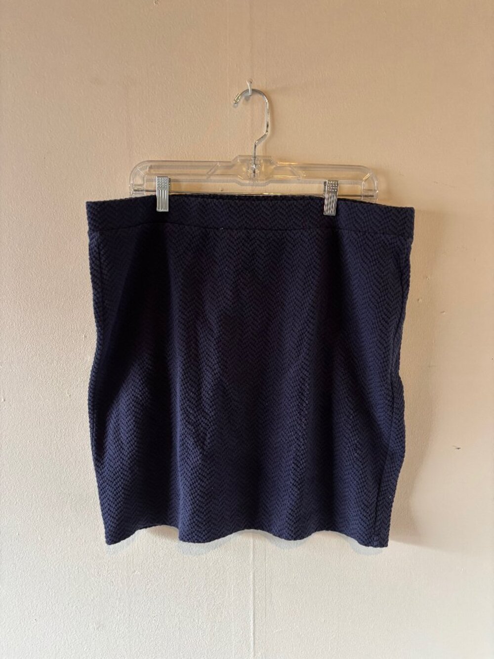LOFT blue mini skirt